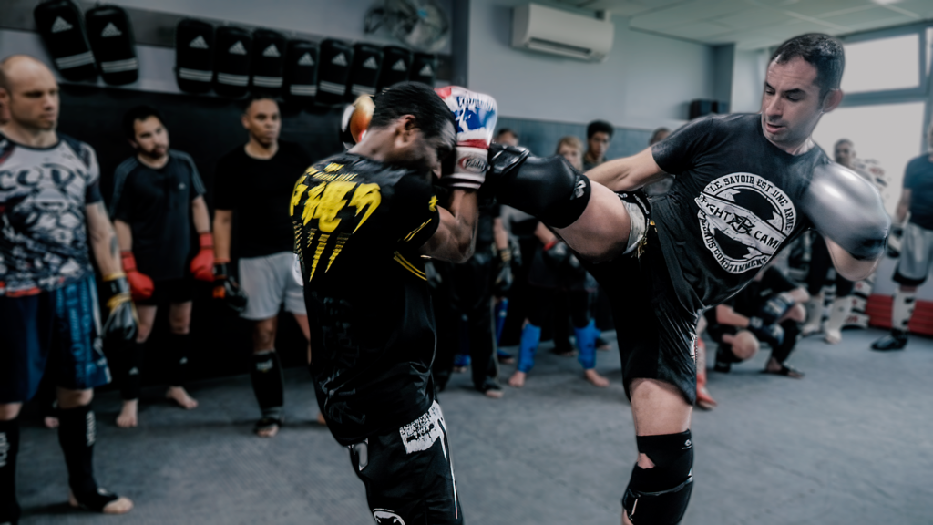 Cours de Kick Boxing au Fushan, Vanves